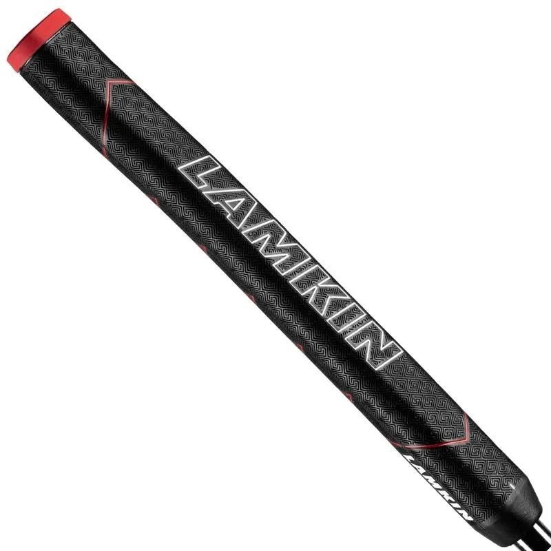 Lamkin SINKFIT Rubber Straight putter grip, STANDARD, czarno/czerwony