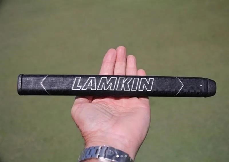 Lamkin SINKFIT Rubber Straight putter grip, STANDARD, czarno/czerwony