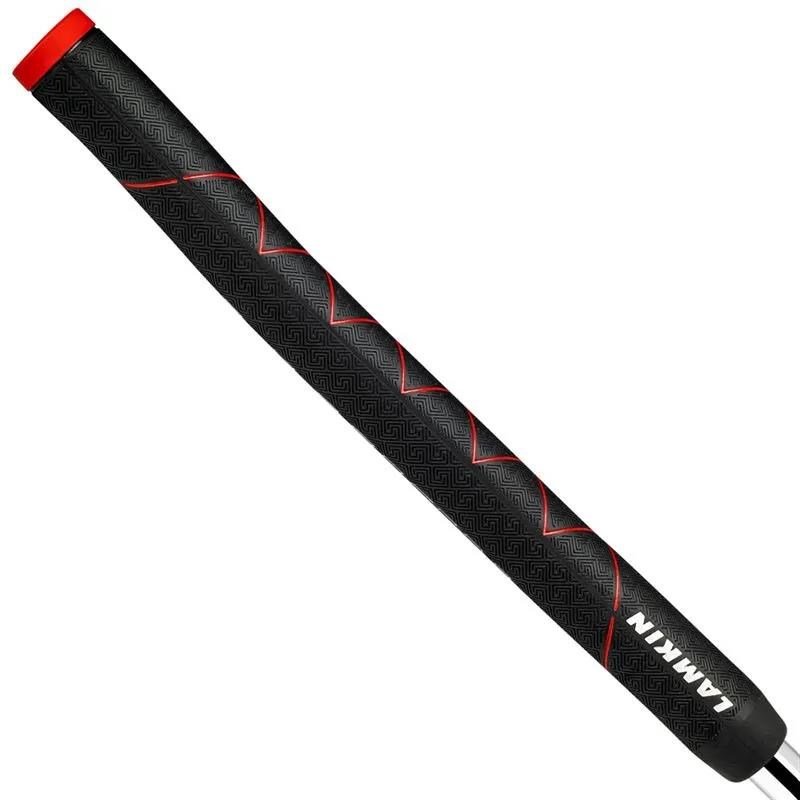 Lamkin SINKFIT Rubber Straight putter grip, STANDARD, czarno/czerwony