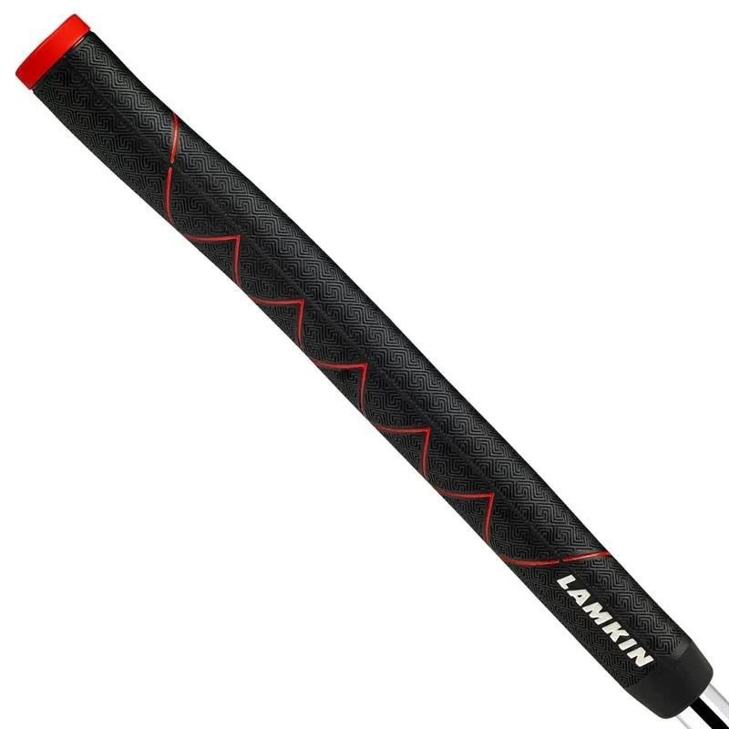 Lamkin SINKFIT Rubber Straight putter grip, STANDARD, czarno/czerwony