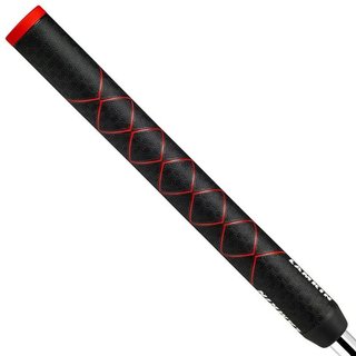 Lamkin SINKFIT Rubber Straight putter grip, STANDARD, czarno/czerwony