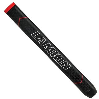 Lamkin SINKFIT Rubber Straight putter grip, STANDARD, czarno/czerwony