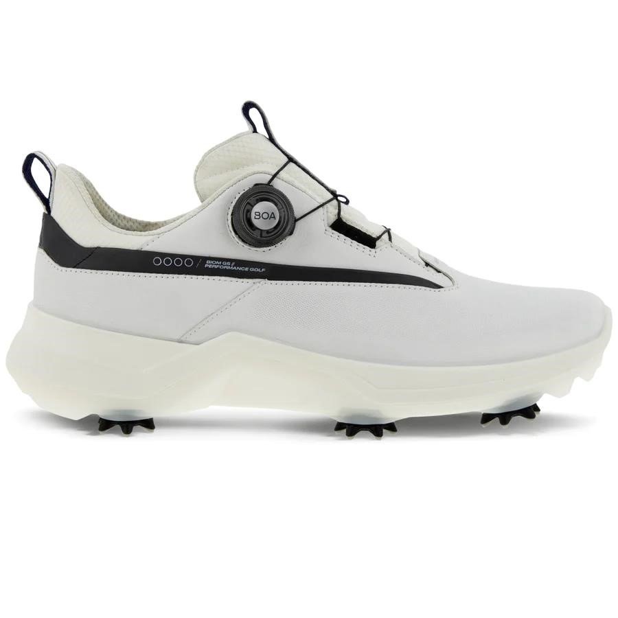 Ecco Biom G5 BOA męskie buty golfowe, biało/czarne