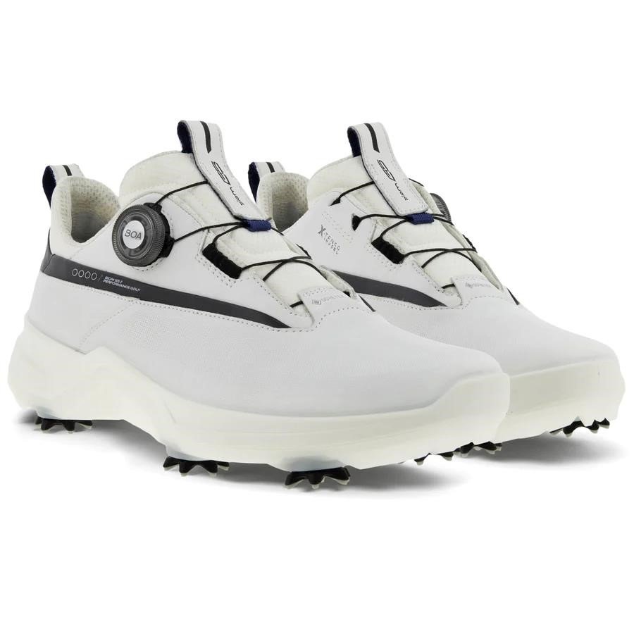 Ecco Biom G5 BOA męskie buty golfowe, biało/czarne