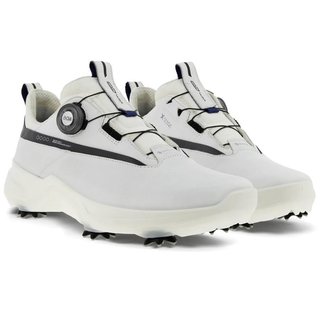 Ecco Biom G5 BOA męskie buty golfowe, biało/czarne