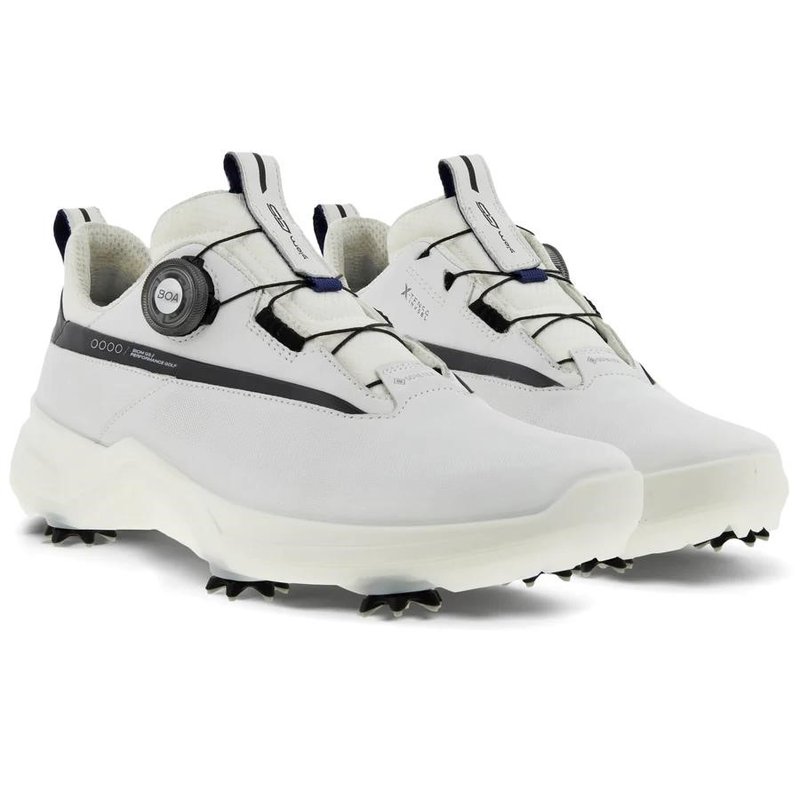 Ecco Biom G5 BOA męskie buty golfowe, biało/czarne