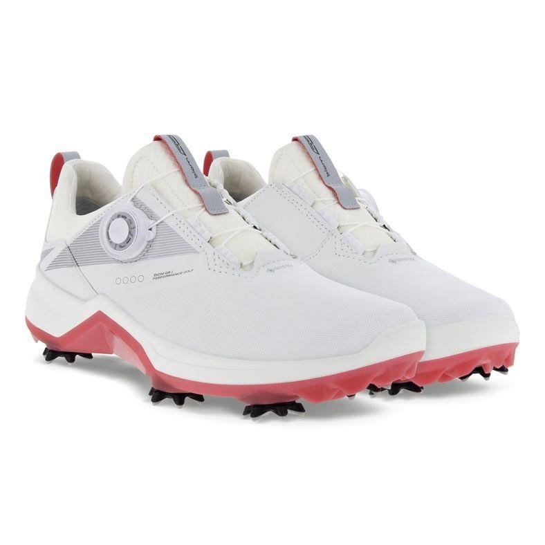 Ecco Biom G5 Boa damskie buty golfowe, białe