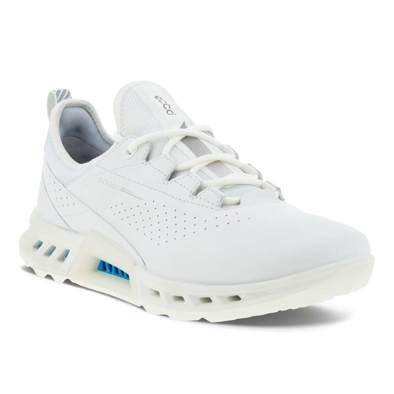Ecco Biom C4 damskie buty golfowe, białe