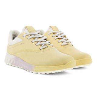 Ecco S-Three damskie buty golfowe, jasnożółte