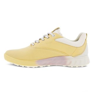 Ecco S-Three damskie buty golfowe, jasnożółte