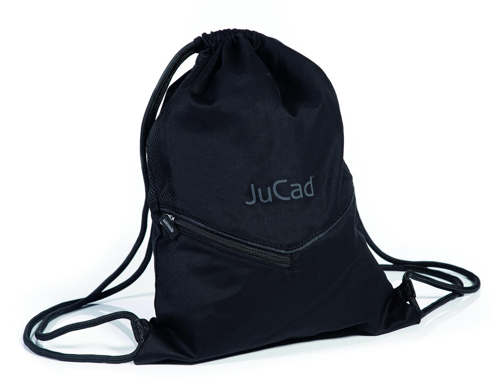 JuCad drawstring sports bag, czarny