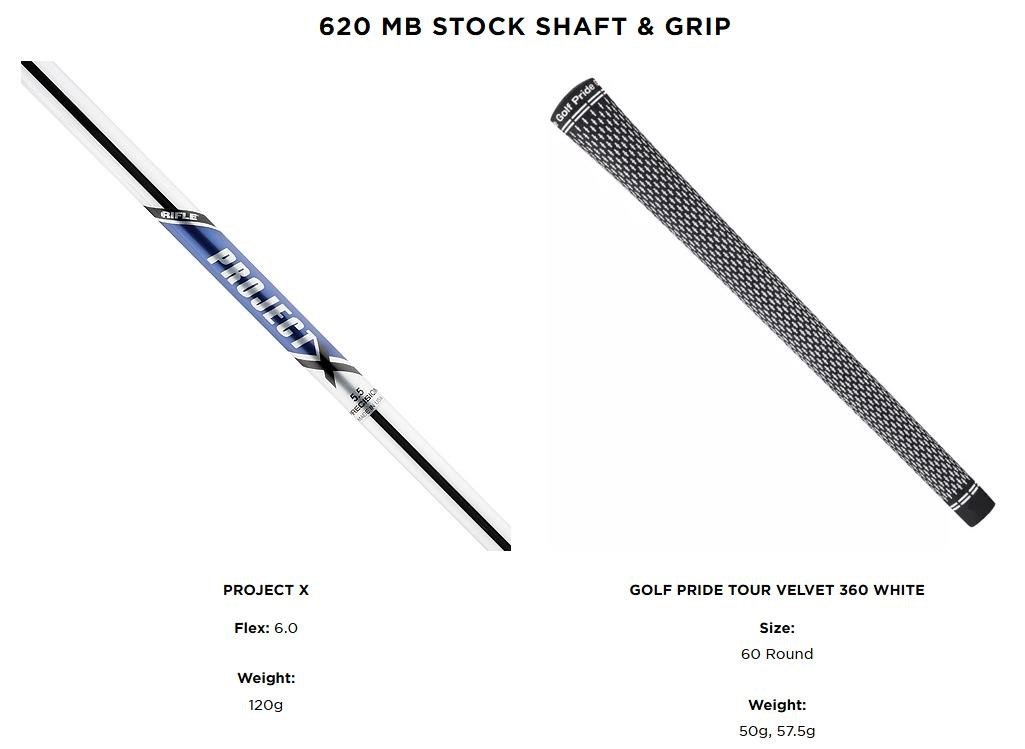Titleist 620 MB irony męskie, stal