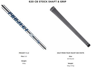 Titleist 620 CB irony męskie, stal