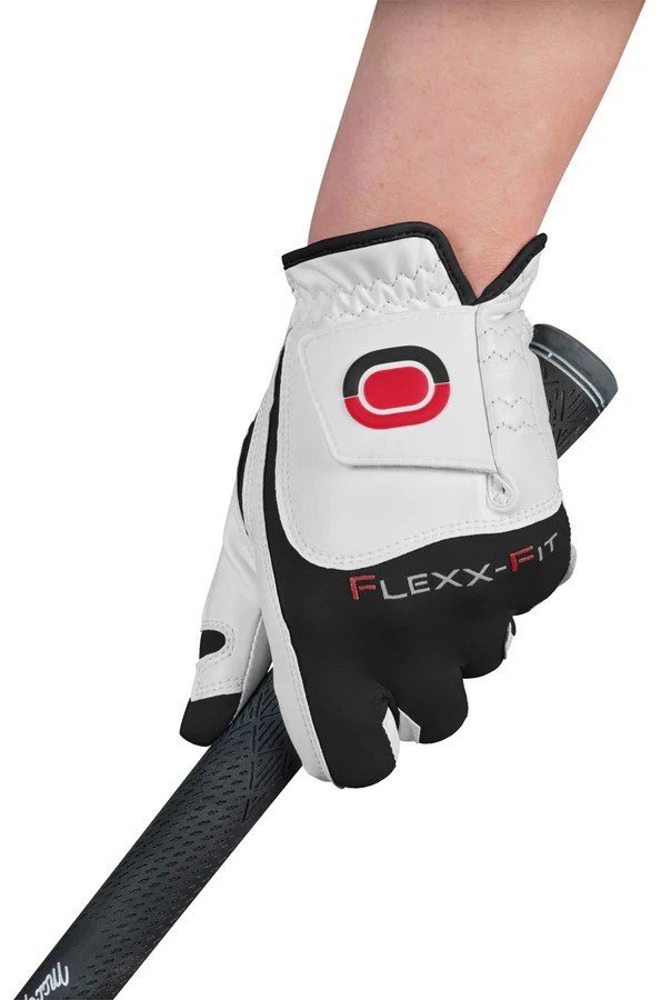 Zoom Hybrid męska rękawiczka golfowa, biało/czarno/czerwona