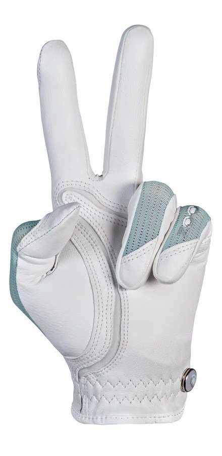 Zoom Sun Style damska rękawiczka golfowa, biały/mint