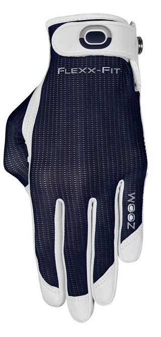 Zoom Sun Style damska rękawiczka golfowa, biało/granatowa