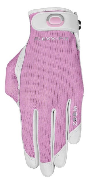 Zoom Sun Style damska rękawiczka golfowa, biało/różowa
