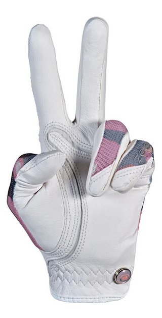 Zoom Sun Style damska rękawiczka golfowa, camouflage pink
