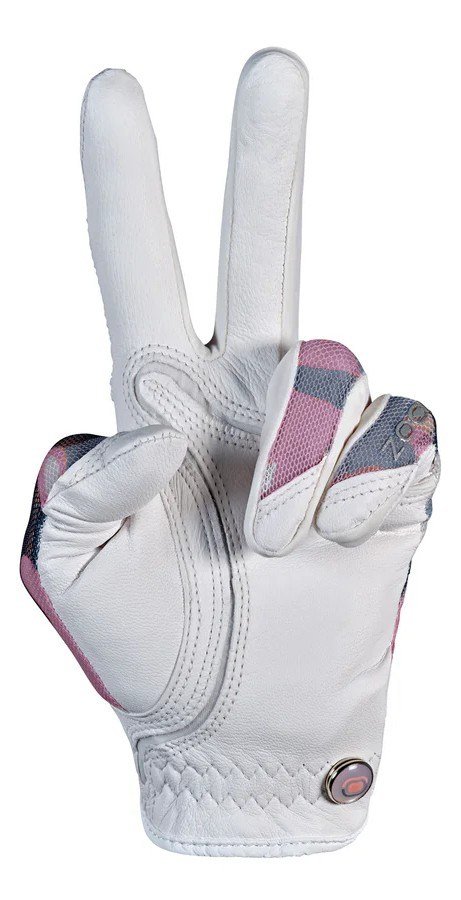 Zoom Sun Style damska rękawiczka golfowa, camouflage pink