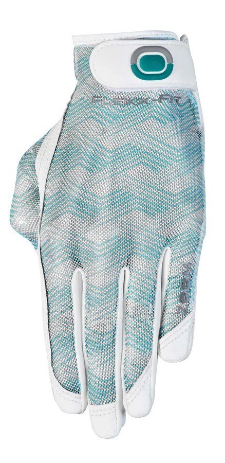Zoom Sun Style damska rękawiczka golfowa, white/min/waves