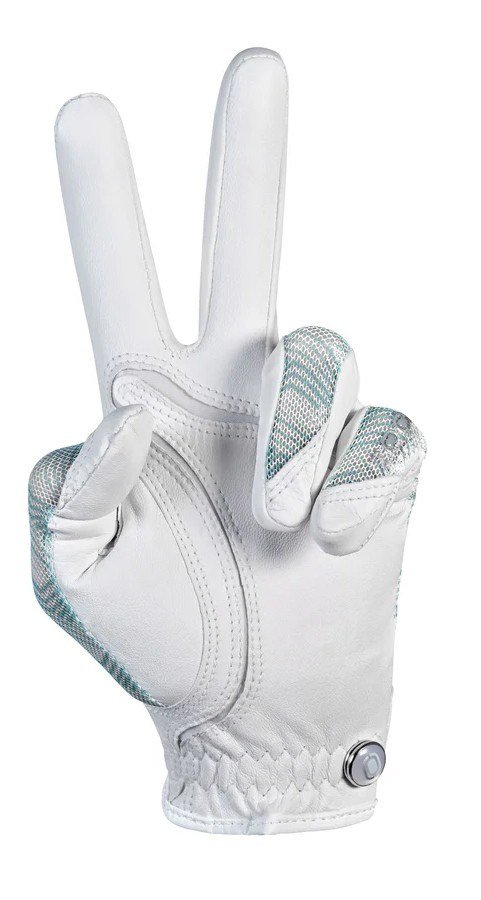 Zoom Sun Style damska rękawiczka golfowa, white/min/waves