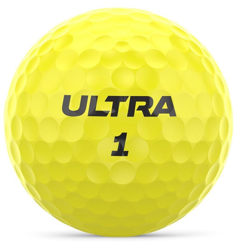 Wilson Ultra Distance piłki golfowe, żółte, 15 sztuk