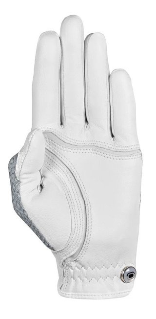 Zoom Sun Style damska rękawiczka golfowa, biała/czarny diament