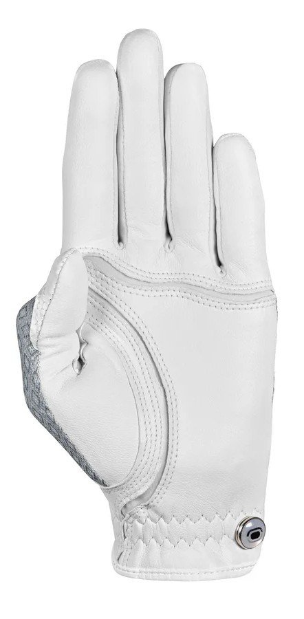 Zoom Sun Style damska rękawiczka golfowa, biała/czarny diament