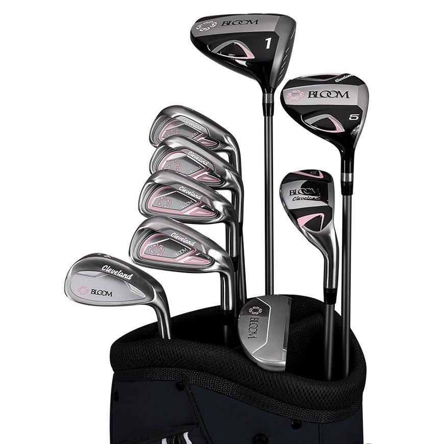 Cleveland Bloom 9PC damski zestaw golfowy