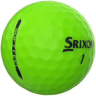 Srixon Soft Feel Brite piłki golfowe, zielone