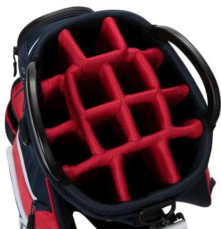 Cobra Ultralight Pro cart bag, granatowo/czerwony