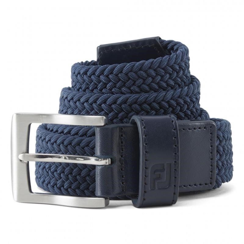 FootJoy Braided pasek męski, granatowy
