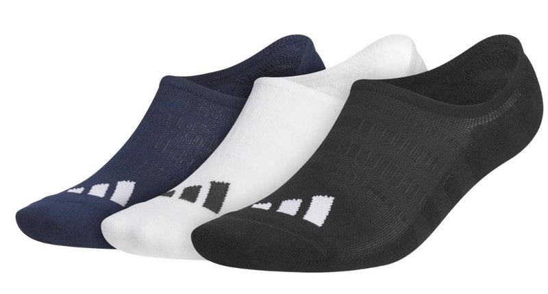 Adidas No Show męskie skarpetki, 3pary, miks kolorów