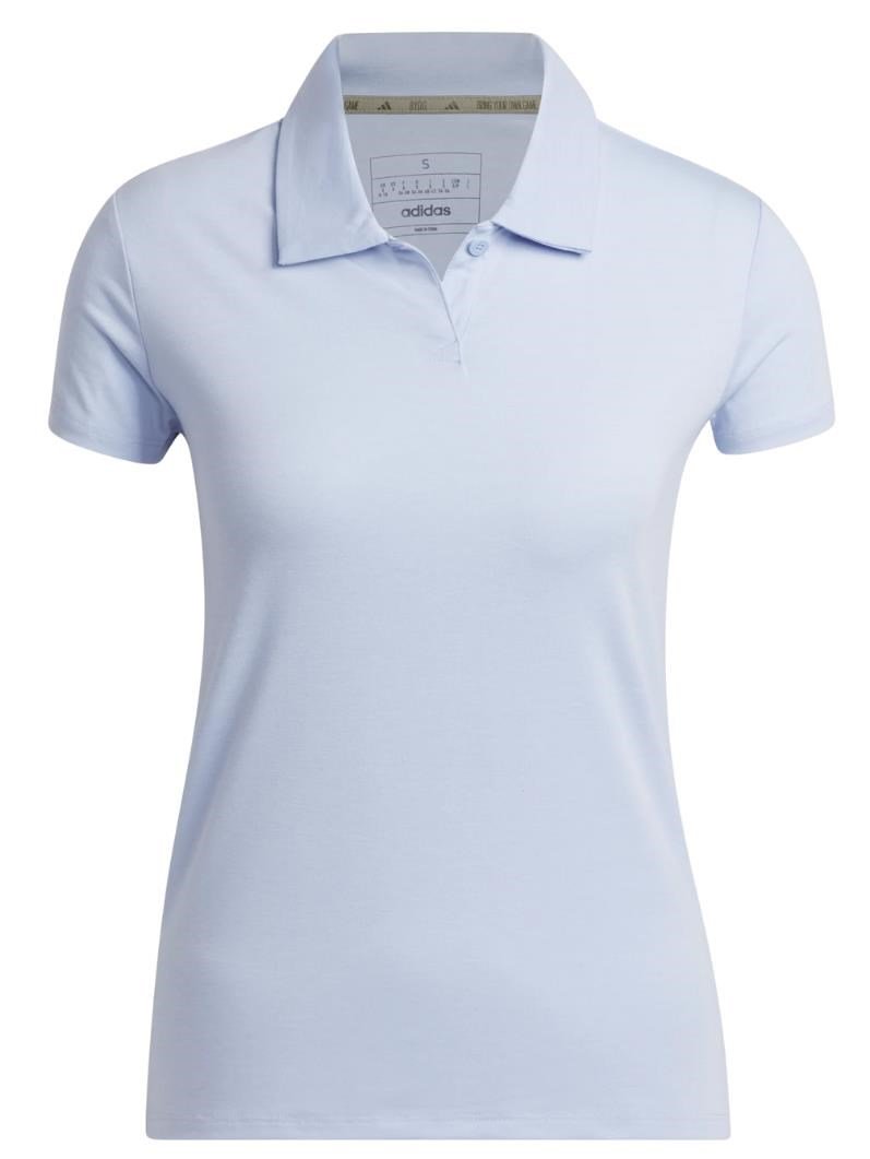 Adidas Go-To Heathered damskie polo, niebieskie
