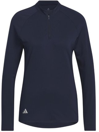 Adidas Solid Quarter Zip Long Sleeve męska bluza, granatowa