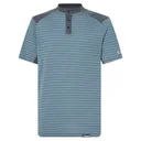 Oakley Fringe Stripe męskie polo, dark slate