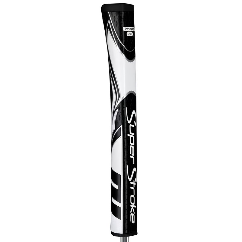 SuperStroke Zenergy Pistol GT 2.0 putter grip, czarno/biały
