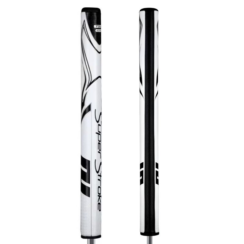 SuperStroke Zenergy XL Plus 3.0 putter grip, biało/czarny