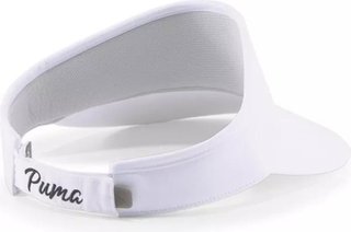Puma P Visor Adj daszek universalny, białe