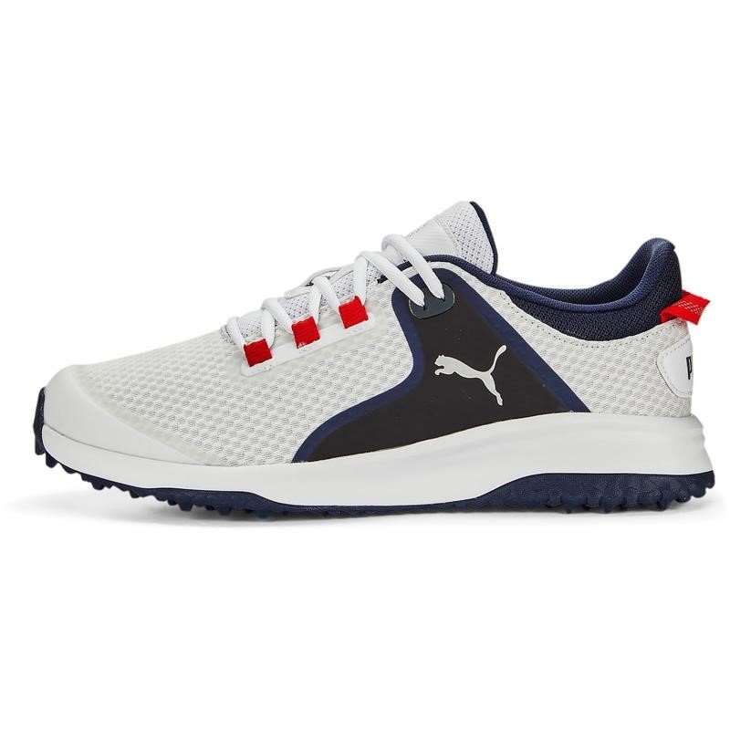 Puma Fusion Grip męskie buty golfowe, biało/granatowe