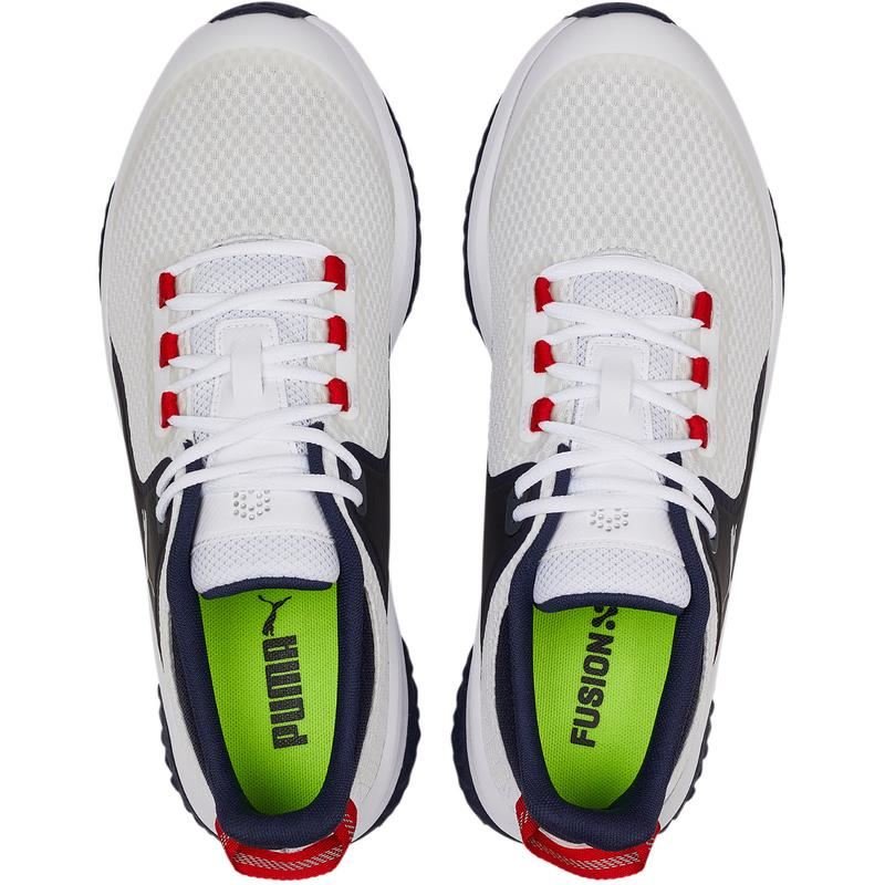Puma Fusion Grip męskie buty golfowe, biało/granatowe