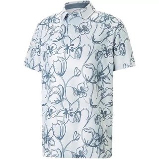 Puma Cloudspun Stems męskie polo, białe