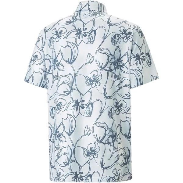 Puma Cloudspun Stems męskie polo, białe