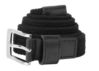 FootJoy Braided damski pasek, czarny