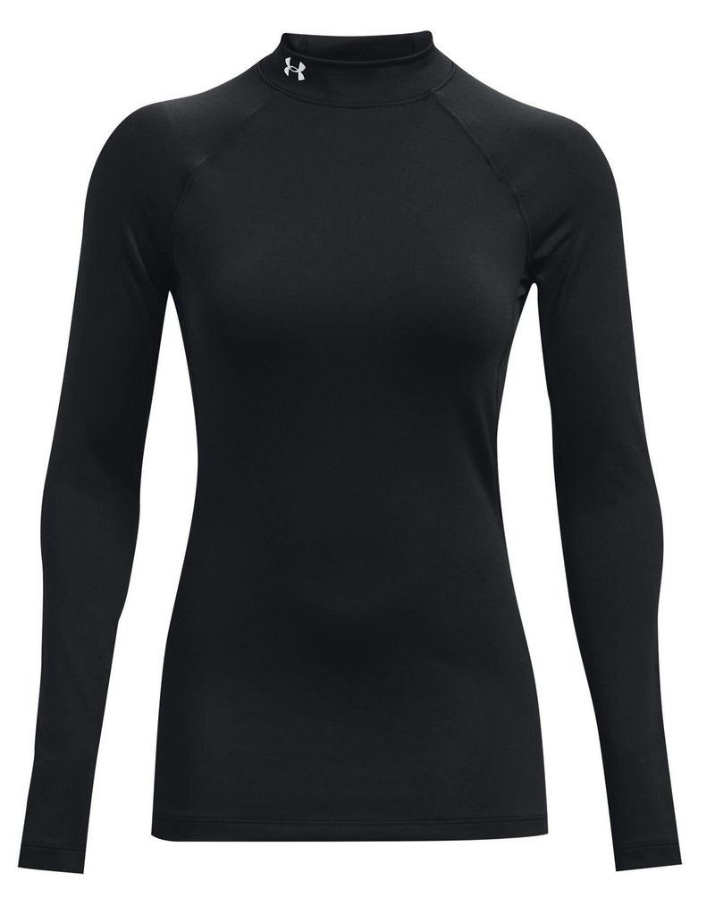 Under Armour Authentics Mockneck damska thermo koszulka, czarna
