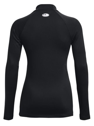 Under Armour Authentics Mockneck damska thermo koszulka, czarna