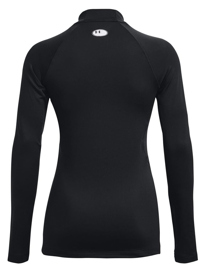 Under Armour Authentics Mockneck damska thermo koszulka, czarna