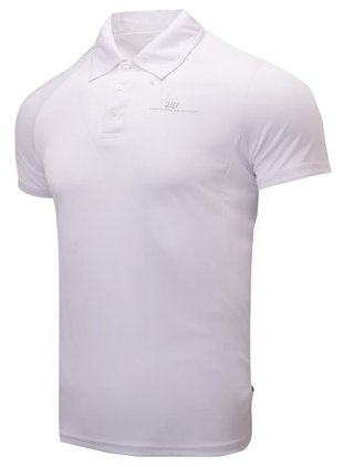 2117 of Sweden Fröseke męskie polo, białe