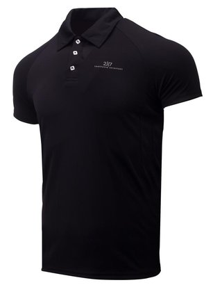 2117 of Sweden Fröseke męskie polo, czarne