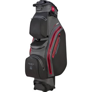 Bennington Dry QO 14 Waterproof cart bag, czarno/szaro/czerwony